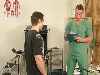 The doctor says fingering and anal sex are this gay guy's prescription